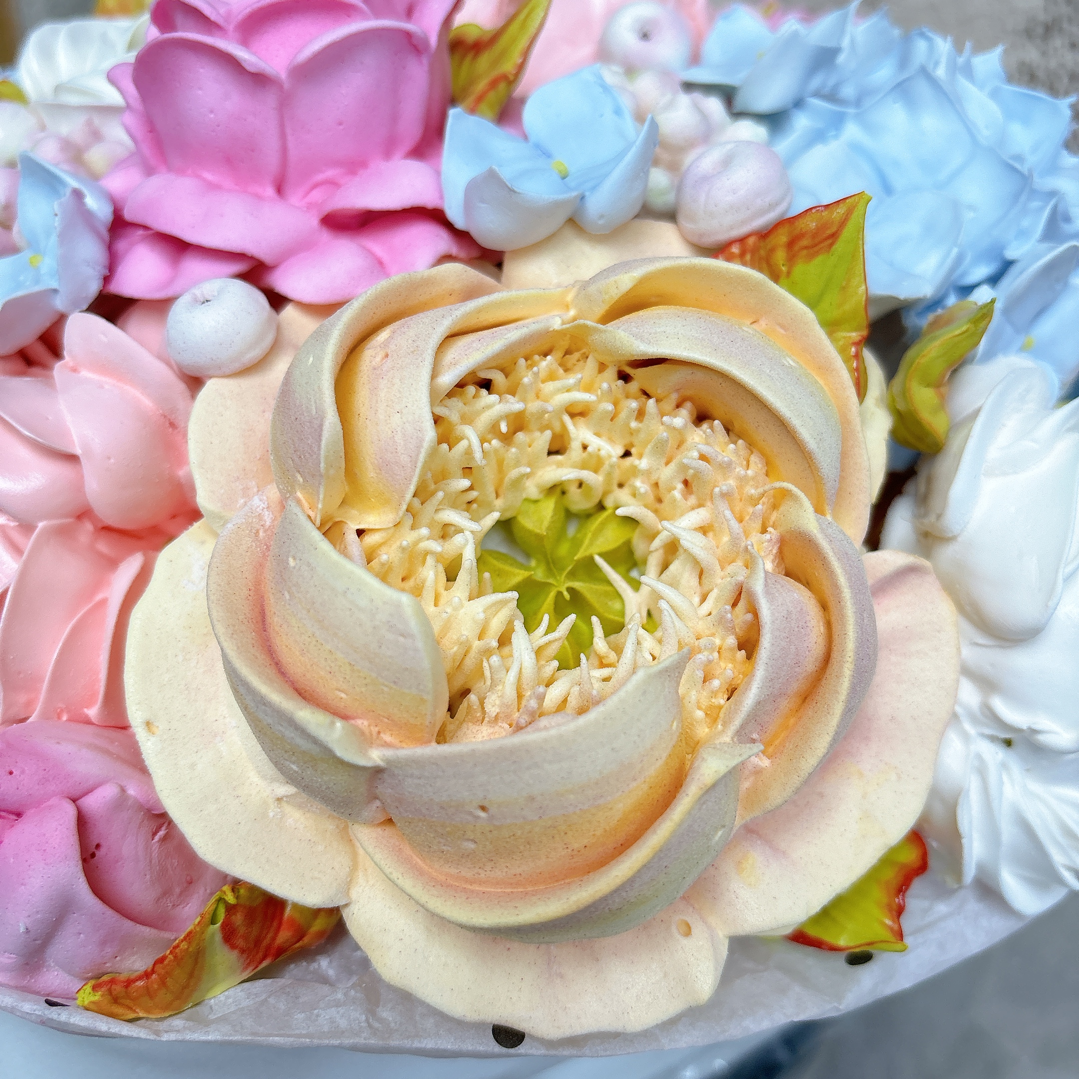 マシュマロフラワー作品1